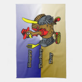 Glücklicher die Türkei-Tag Küchentuch (Vertikal)