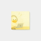 Glücklicher DJ Post-it Klebezettel (Vorderseite)