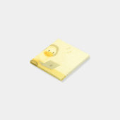 Glücklicher DJ Post-it Klebezettel (angewinkelt)