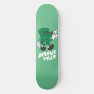 Glücklicher Dollar Skateboard