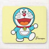 Glücklicher Doraemon Mousepad (Vorne)