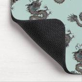 Glücklicher Drache Mousepad (Ecke)
