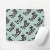 Glücklicher Drache Mousepad (Mit Mouse)