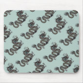 Glücklicher Drache Mousepad (Vorne)