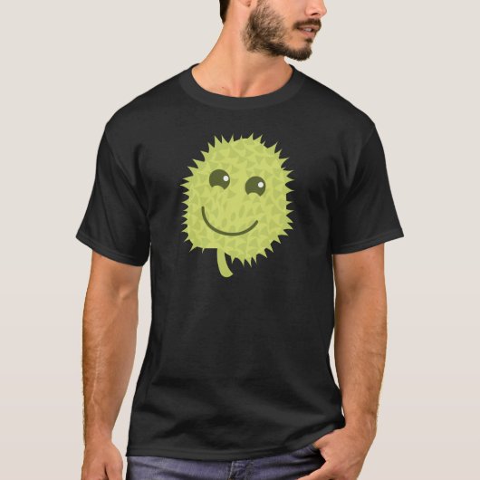 Glücklicher Durian T-Shirt (Vorderseite)