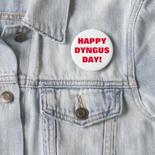 GLÜCKLICHER DYNGUS TAG BUTTON (Beispiel)