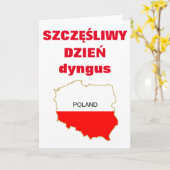 GLÜCKLICHER DYNGUS TAG KARTE (Gelbe Blume)