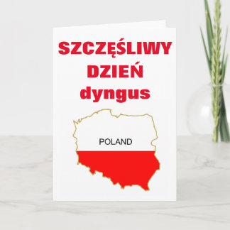 GLÜCKLICHER DYNGUS TAG KARTE