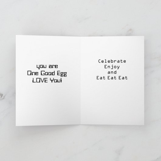 ***GLÜCKLICHER EASTER VATER*** SIE SIND EIN GUTES KARTE (Innenseite)