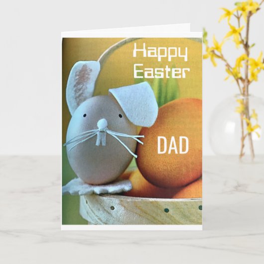 ***GLÜCKLICHER EASTER VATER*** SIE SIND EIN GUTES KARTE (Gelbe Blume)