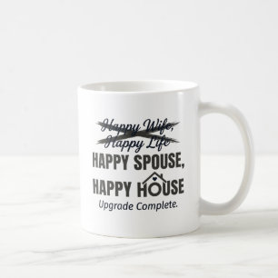 Glücklicher Ehepartner, glückliches Zuhause – „Upg Kaffeetasse