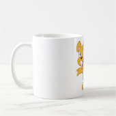 Glücklicher Eichhörnchen-Cartoon Kaffeetasse (Links)