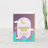 glücklicher Eid Dankeskarte (Vorderseite)