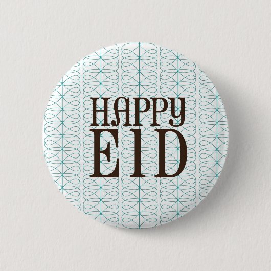 Glücklicher Eid Flair Button (Vorderseite)
