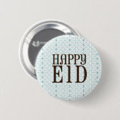 Glücklicher Eid Flair Button (Vorne & Hinten)