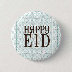 Glücklicher Eid Flair Button
