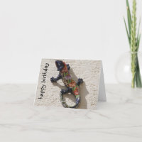 glücklicher EidechsenGeburtstag