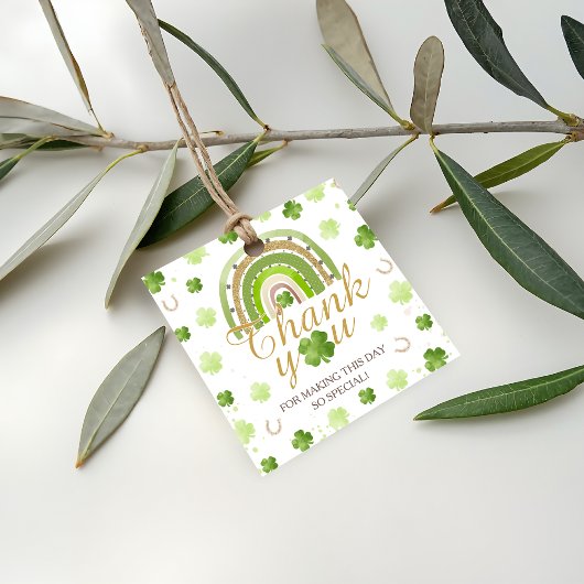 Glücklicher-Einer-Geburtstags-Dankeschön-Tags Geschenkanhänger