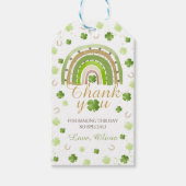 Glücklicher-Einser-Geburtstags-Dankeschön-Tags Geschenkanhänger (Vorderseite)