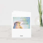 Glücklicher Elefant - Anmerkungs-Karte - 4" x 5,6" Karte (Rückseite)