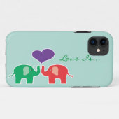 Glücklicher Elefant iPhone 5 Fall Case-Mate iPhone Hülle (Rückseite (Horizontal))