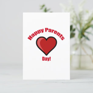 Glücklicher Elterntag! Einladung