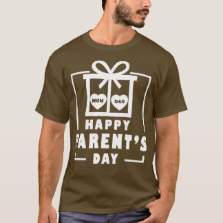 glücklicher Elterntag T-Shirt