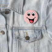 Glücklicher Emoticon Button (Beispiel)