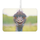 Glücklicher Emu Autolufterfrischer (Rückseite)