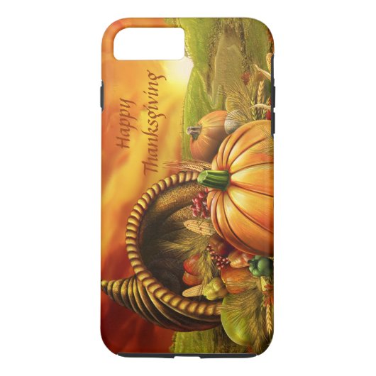 Glücklicher Erntedank 2 Case-Mate iPhone Hülle (Rückseite)