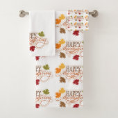 Glücklicher Erntedank Badhandtuch Set (Insitu)