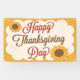 Glücklicher Erntedank Banner