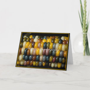 Glücklicher Erntedank! Feiertagskarte