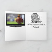 Glücklicher Erntedank! Feiertagskarte (Innenseite)