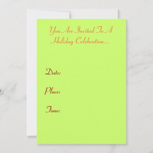 Glücklicher Erntedank IV mit Kürbis und Frucht Einladung (Rückseite)