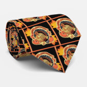 Glücklicher Erntedank Krawatte (Gerollt)