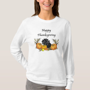 Glücklicher Erntedank-T - Shirt