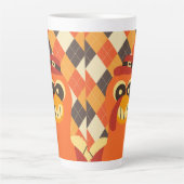 glücklicher Erntedankfall Milchtasse (Vorderseite)