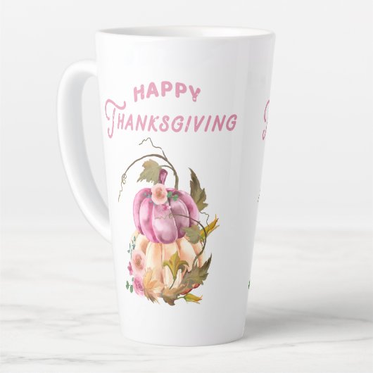 glücklicher Erntedankfall Milchtasse (Linke Ecke)