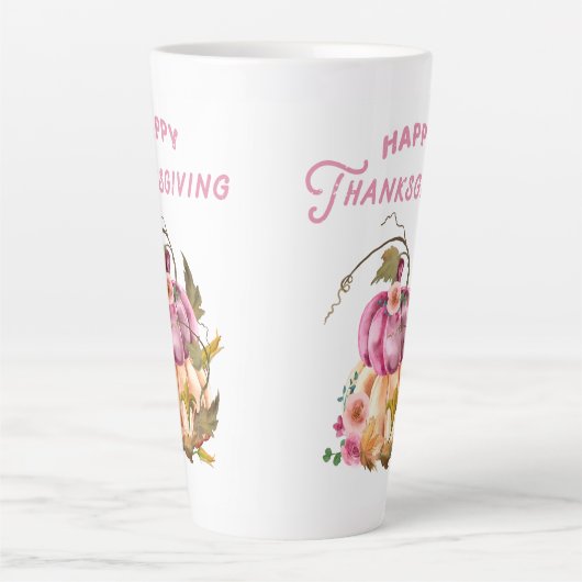 glücklicher Erntedankfall Milchtasse (Vorderseite)