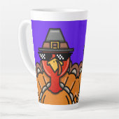 glücklicher Erntedankfall Milchtasse (Linke Ecke)