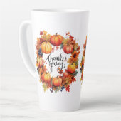 glücklicher Erntedankfall Milchtasse (Linke Ecke)