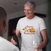 glücklicher Erntedankspulkauer Herbst lässt Flut T-Shirt