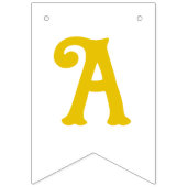 Glücklicher erster Geburtstag Wimpelkette (Dritte Fahne)