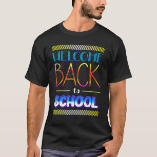 glücklicher erster Schullehrertag Frauen Student B T-Shirt