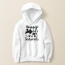 Glücklicher erster Schultag, Lehrer Schüler Kinder Hoodie
