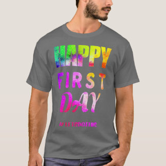 GLÜCKLICHER ERSTER TAG LASSE, DIESEN WILLKOMMEN WI T-Shirt