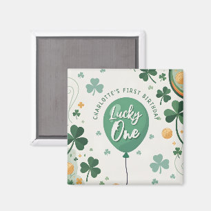 Glücklicher Erster zum 1. Geburtstag St. Patricks Magnet