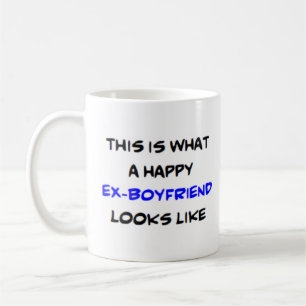 glücklicher Ex-Freund Kaffeetasse