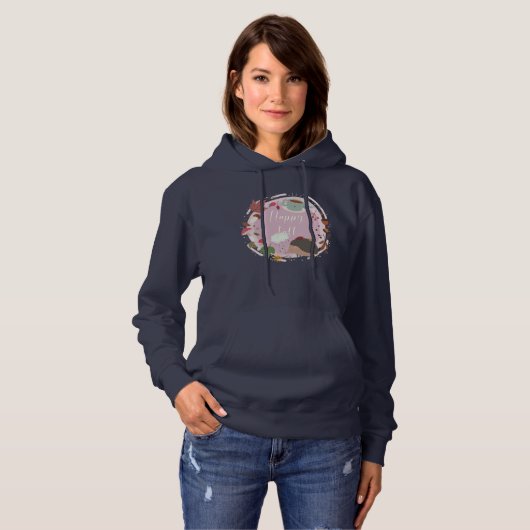 glücklicher Fall Hoodie (Vorne ganz)